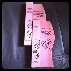 🤩2 Monopolies Eyebrow Tattoo😌